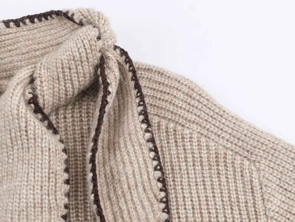 VALÉRANE | Éclat Bow-Neck Sweater